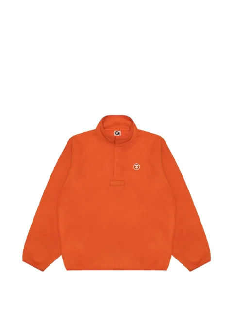 AAPE BY *A BATHING APE® Moonface logo sweater Black AAPSWMB322XXN