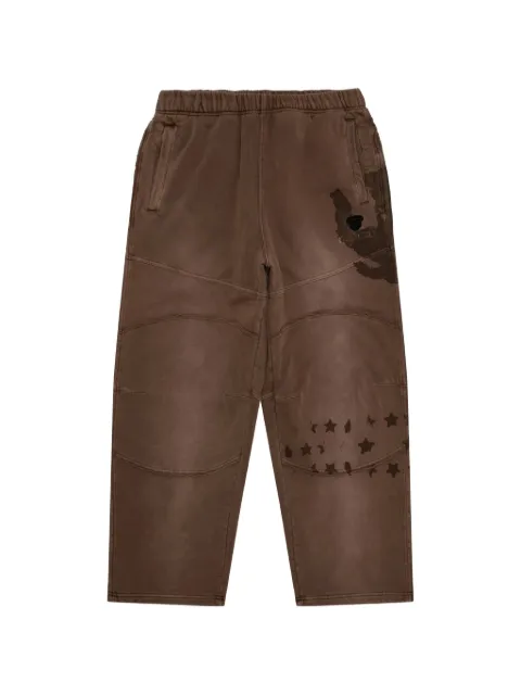 AAPE BY *A BATHING APE® graphic-print track pants Brown AAPPTMC650XXP