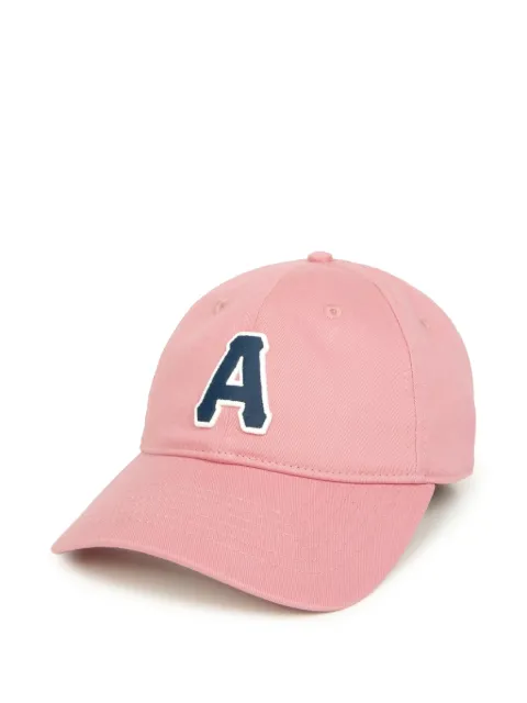 AAPE BY *A BATHING APE® letter-patch curved-brim cap Pink AAPCPM5227XXP