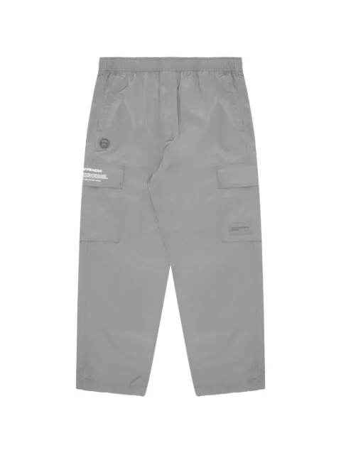 AAPE BY *A BATHING APE® logo-patch cargo pants Grey AAPPTMA663XXM
