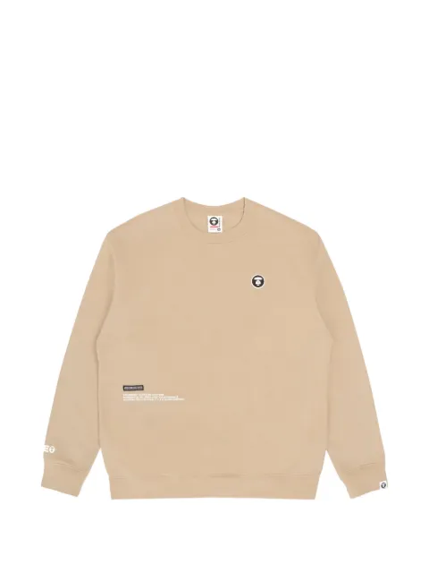 AAPE BY *A BATHING APE® Moonface sweatshirt Neutrals AAPSWM3897XXJ