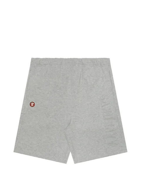 AAPE BY *A BATHING APE® Moonface-patch shorts Grey AAPSPMA696XAM
