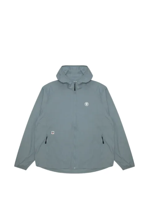 AAPE BY *A BATHING APE® logo-patch jacket Grey AAPLJM7704XXO