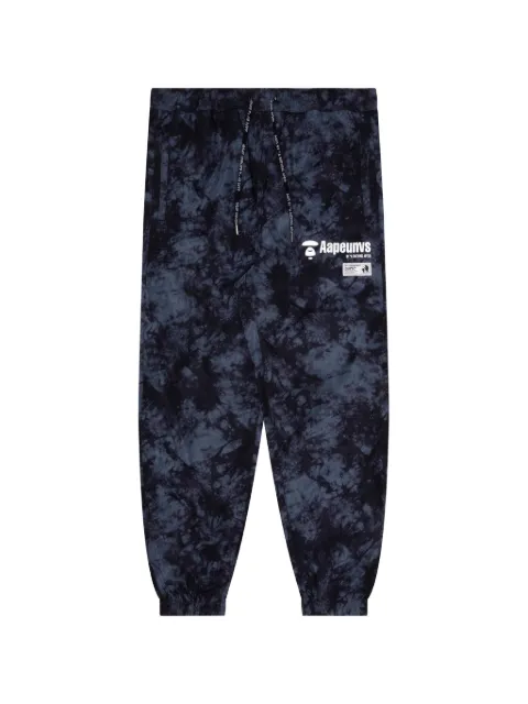 AAPE BY *A BATHING APE® logo-print track pants Black AAPPTM6920XXJ