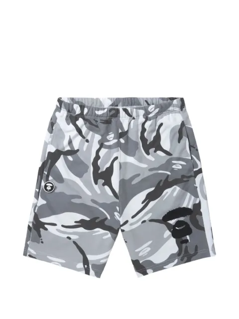 AAPE BY *A BATHING APE® Moonface camo-print shorts Grey AAPSPM6985XAK