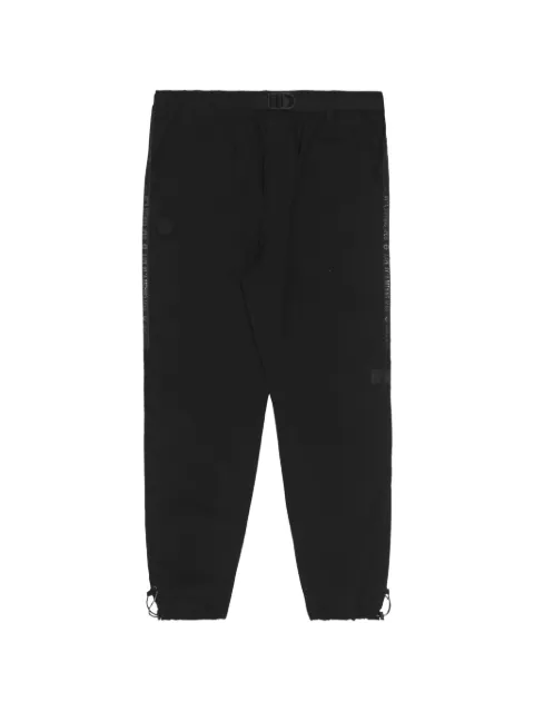 AAPE BY *A BATHING APE® Moonface belted track pants Black AAPPTM6894XXJ