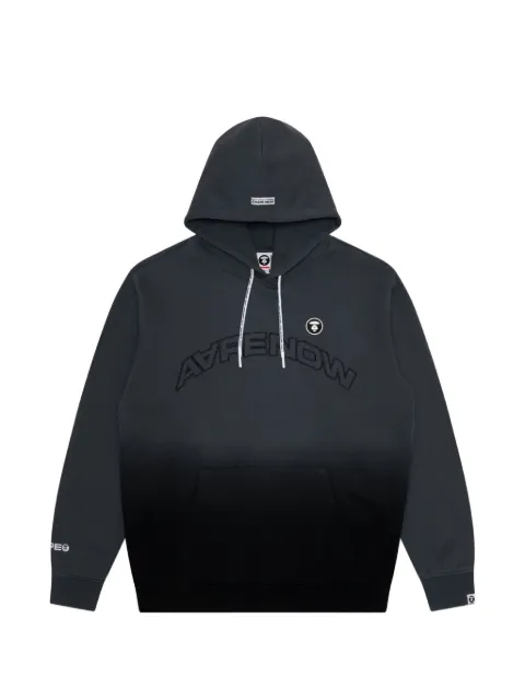 AAPE BY *A BATHING APE® Moonface gradient hoodie Neutrals AAPSWMA311XXL