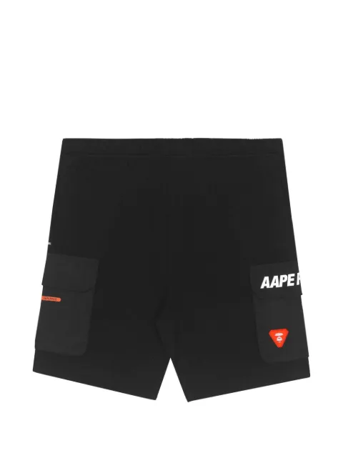 AAPE BY *A BATHING APE® Moonface cargo shorts Black AAPSPM6884XXI
