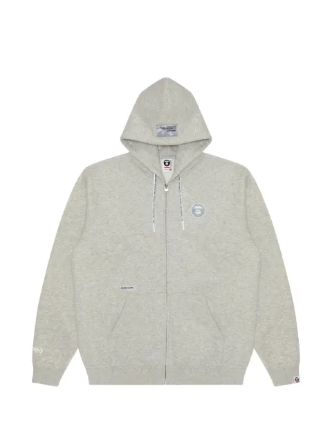 AAPE BY *A BATHING APE® Moonface patch hoodie Neutrals AAPSWMA314XAL