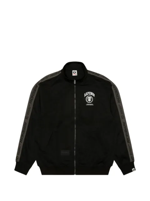 AAPE BY *A BATHING APE® Moonface patch track sweatshirt Black AAPSWMA398XXM