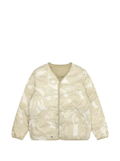 AAPE BY *A BATHING APE® Moonface reversible down jacket Neutrals AAPDNM7631XXL