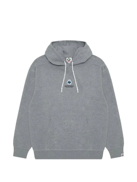 AAPE BY *A BATHING APE® AAPENOW clover-patch hoodie Grey AAPSWMC351XAP