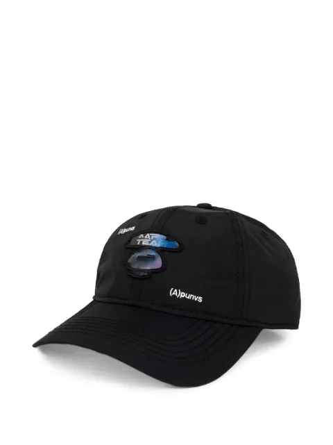 AAPE BY *A BATHING APE® Moonface embroidered cap Black AAPCPM5144XXJ