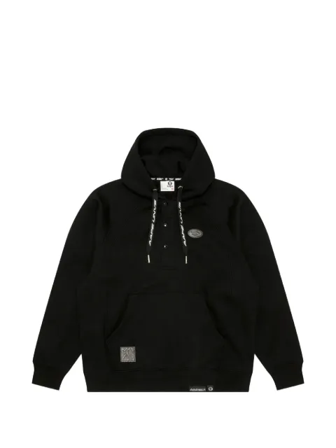 AAPE BY *A BATHING APE® Moonface logo hoodie Black AAPSWMB383XXN