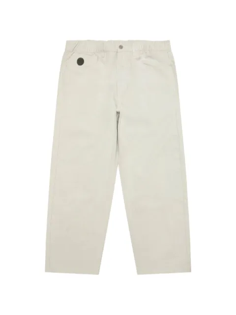 AAPE BY *A BATHING APE® AAPENOW Moonface-patch jeans Neutrals AAPPTMC632XXP