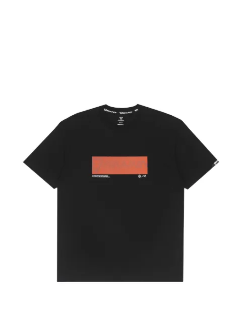 AAPE BY *A BATHING APE® Moonface crew-neck T-shirt Black AAPTEM0977XXI