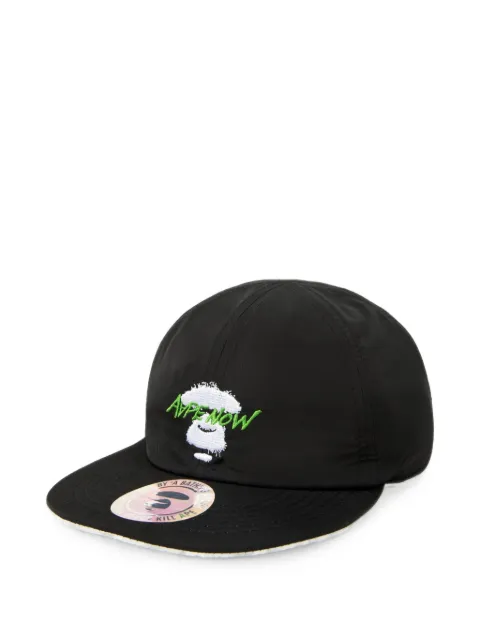 AAPE BY *A BATHING APE® Moonface reversible cap Black AAPCPM4942XXH