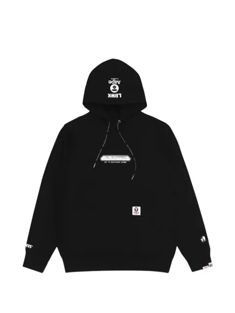AAPE BY *A BATHING APE® Liberty Walk graphic-print hoodie Black AAPSWM9409XXE