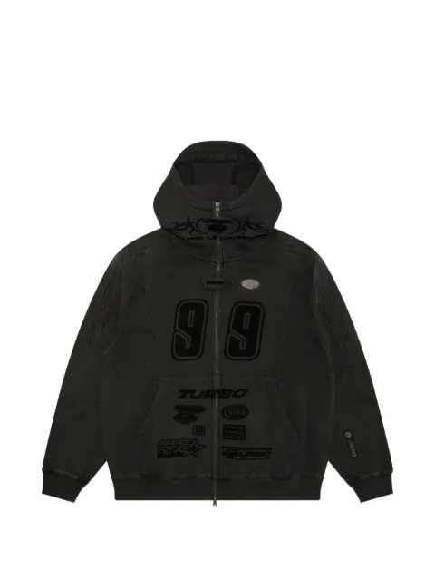 AAPE BY *A BATHING APE® zip-up hoodie Black AAPSWMB350XXN