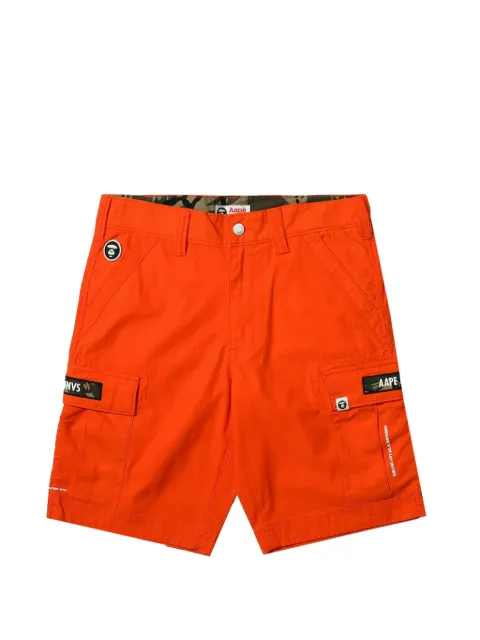 AAPE BY *A BATHING APE® logo-pocket shorts Orange AAPSPM6495XXC