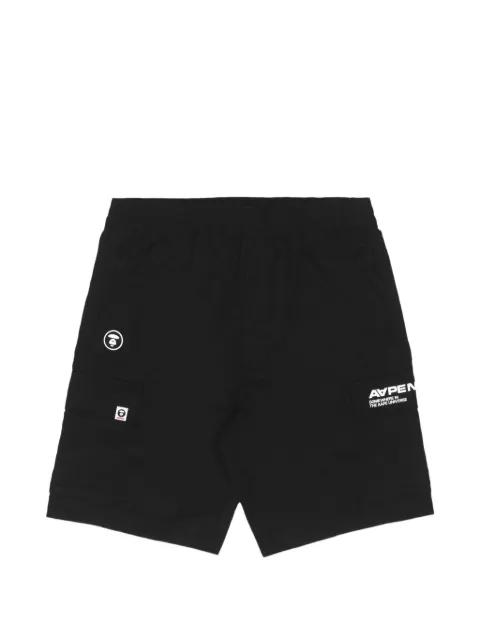 AAPE BY *A BATHING APE® Moonface cargo shorts Black AAPSPM6949XXK