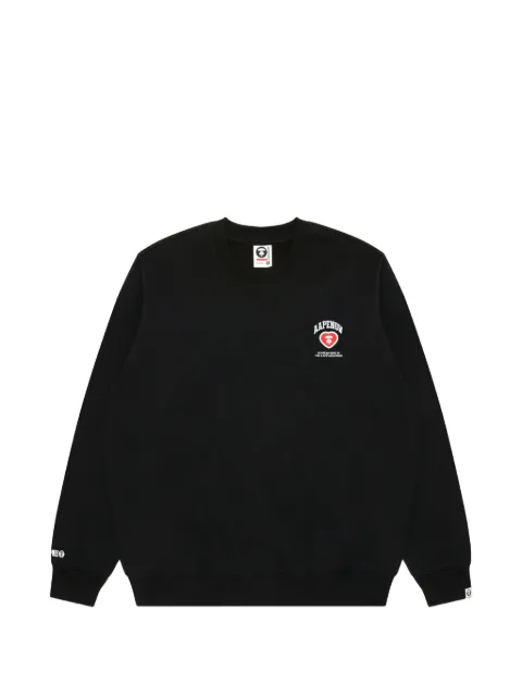 AAPE BY *A BATHING APE® heart-patch sweatshirt Black AAPSWMC357XXP
