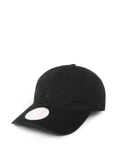 AAPE BY *A BATHING APE® Moonface embroidered cap Black AAPCPM4940XXI