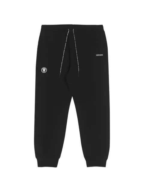AAPE BY *A BATHING APE® Moonface fleece track pants Green AAPPTM6913XXJ