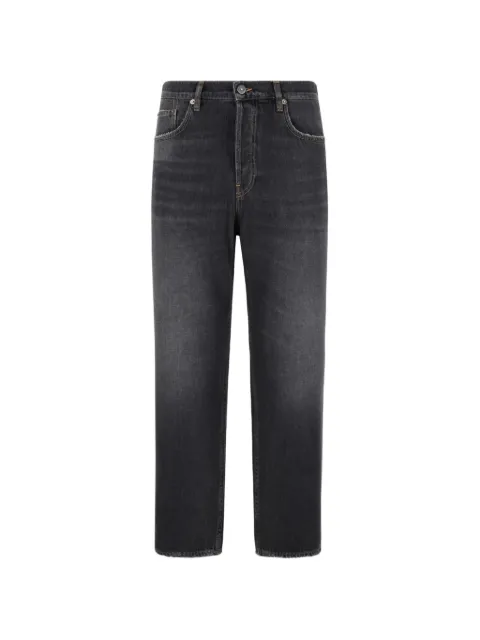 Golden Goose stonewashed-effect black jeans Black GMP01186P000994