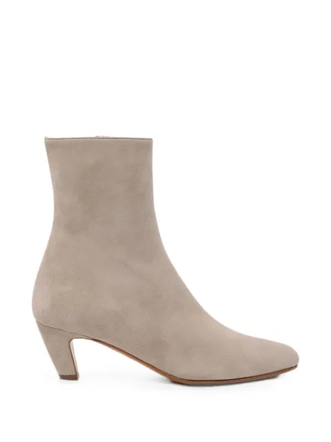 Aquazzura Sloan suede ankle boots Grey SLNMIDB0SUE