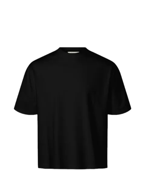 SELECTED crew-neck short-sleeve T-shirt Black 16100130BLACK