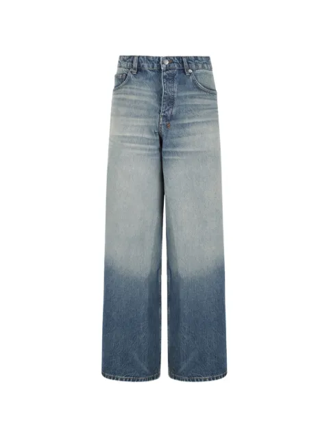 Ksubi Vorteks Portland faded wide-leg jeans Blue MPF26DJ042