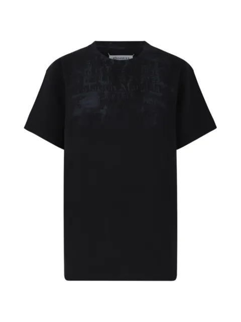 Maison Margiela logo-print short-sleeve T-shirt Black S51GC0555S24607
