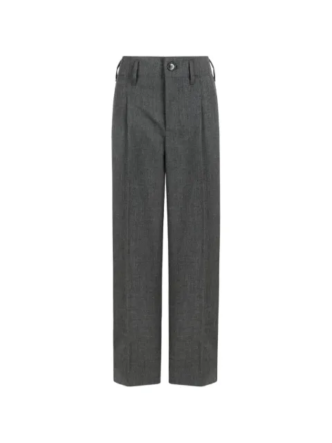 AMI Paris pleated wool trousers Grey FTR909WV0216A189