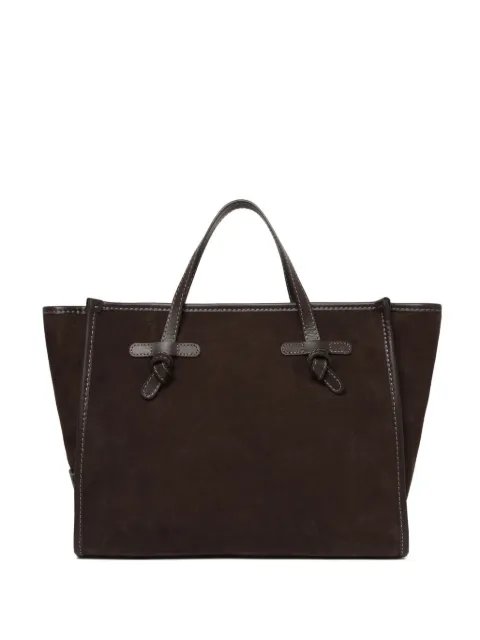 MARCELLA CLUB knot-detail tote bag Brown BS9762CMPL2107