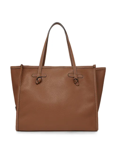 MARCELLA CLUB knot-detail tote bag Brown BS9330BBLTU331