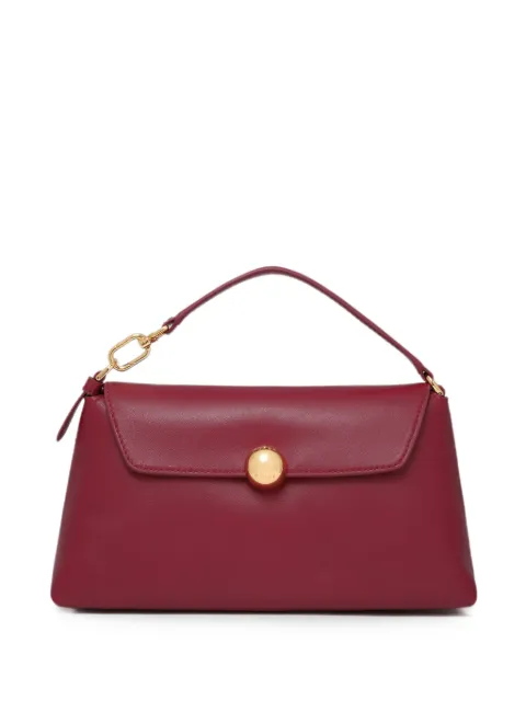 Furla orb-embellished leather tote bag Red WE00881BX2269
