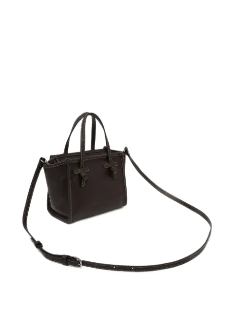 MARCELLA CLUB mini Miss Marcella knot-detail tote bag Brown BS8065BBLTU