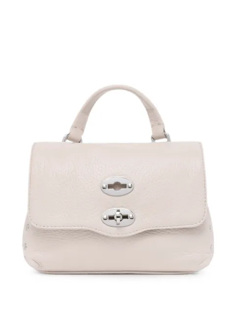 Zanellato baby POSTINA® studded leather bag White 0680100040000