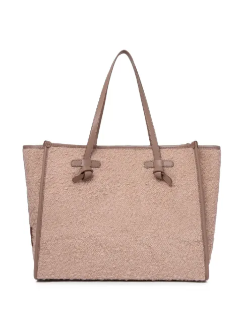 GIANNI CHIARINI Marcella bouclé-effect tote bag Pink BS8990COMMBCL14602