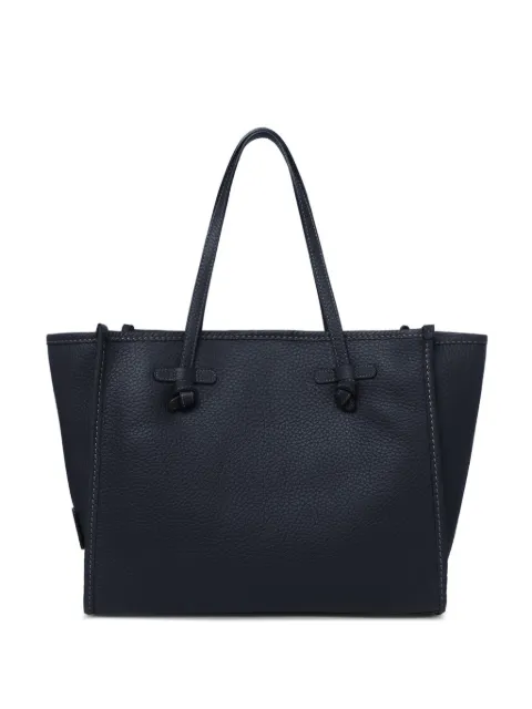 MARCELLA CLUB logo-patch tote bag Blue BS9330BBLTU14596