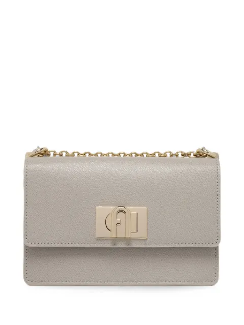 Furla 1927 leather crossbody bag Grey BAFKACOARE000
