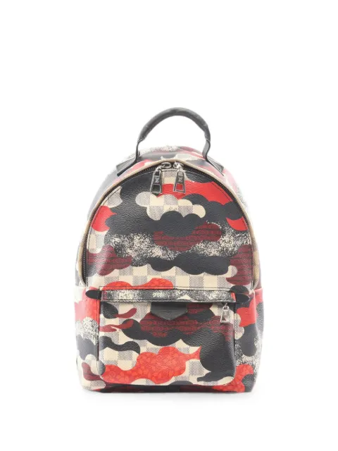 Louis Vuitton Pre-Owned 2017 Patchwork Waves Damier Palm Springs PM backpack White 2BTTM4AC1BRHM2AM