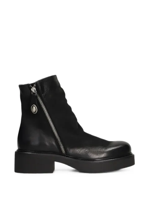 Metisse side-zip chunky-sole boots Black NU2547
