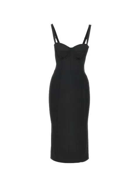 Dolce & Gabbana satin dress Black F60DGTFURHM