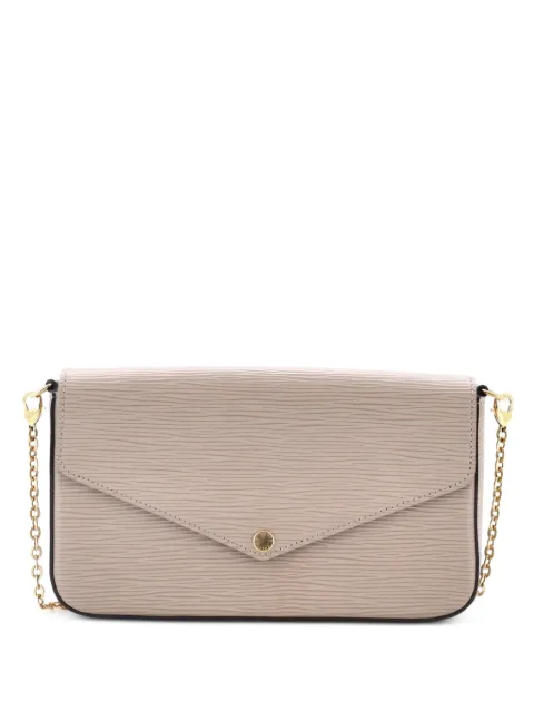 Louis Vuitton Pre-Owned Felicie Pochette Epi Leather crossbody bag Grey XC93HREK0MZ14H1C