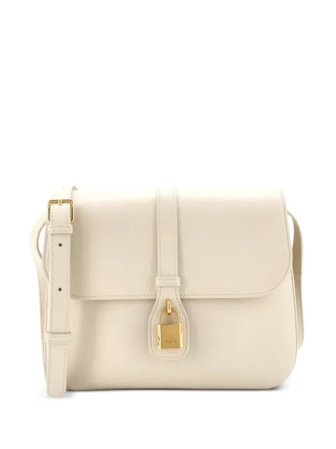 Celine Pre-Owned Tabou Bag Smooth Calfskin Medium crossbody bag White VNZJ318F63JGCBE9