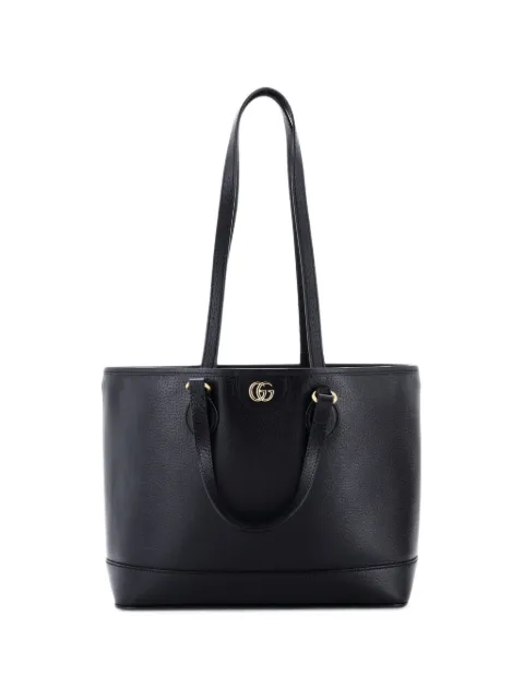 Gucci Pre-Owned Ophidia Top Handle Shopping Leather Small tote bag Black V6ML4O22S12H2X0L