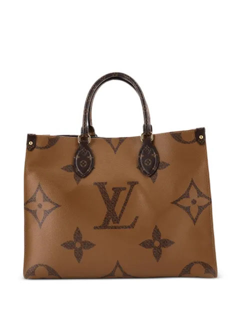 Louis Vuitton Pre-Owned OnTheGo Reverse Monogram Giant MM tote bag Brown R9ZSTSWRW1KO4QAA