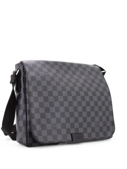 Louis Vuitton Pre-Owned District Messenger Bag Damier Graphite PM crossbody bag Black JEYKY0TF6GGZPFNS